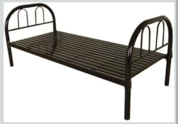 Single Steel Bed with Mattress - 2