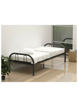 Single Steel Bed with Mattress - 1