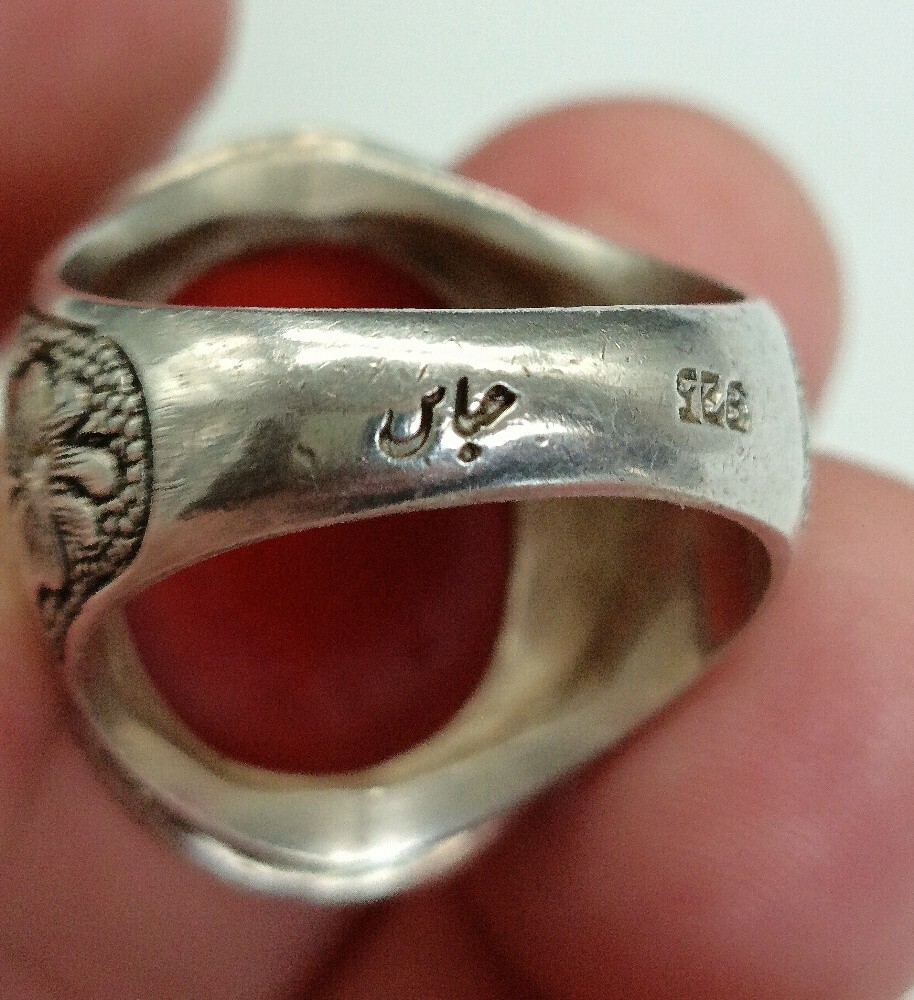 Luxurious silver ring - 3