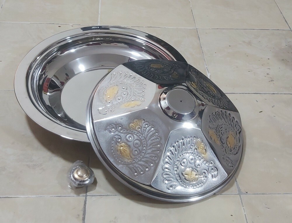صينيه تقديم مع غضاء جديده - 2