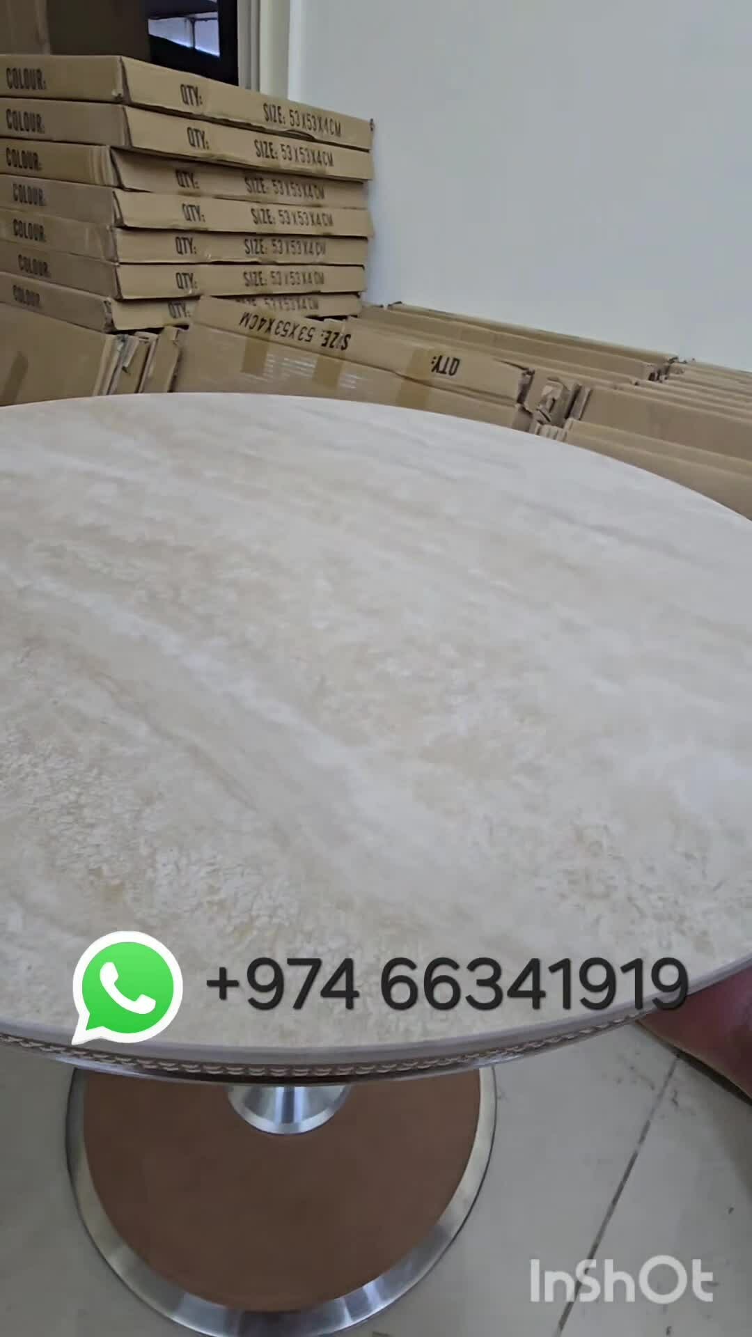 تخفيضات طاوله هيدروليك جلد وخشب - 3