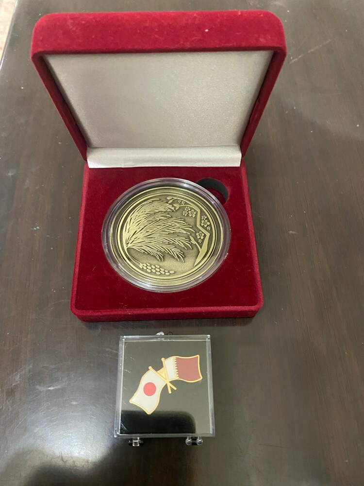 Qatar Japan medal - 6