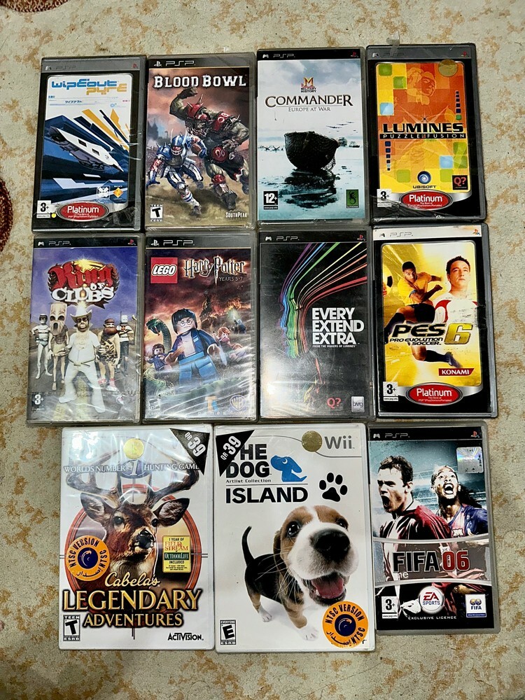  Ps3,Psp cds New/Used - 3