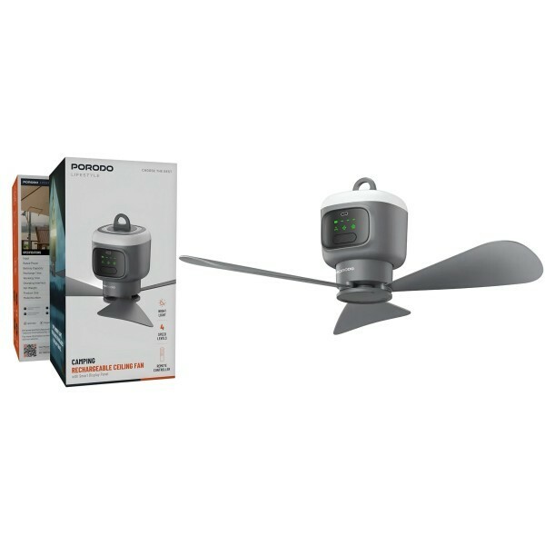 Porodo Rechargeable Ceiling Fan - 1