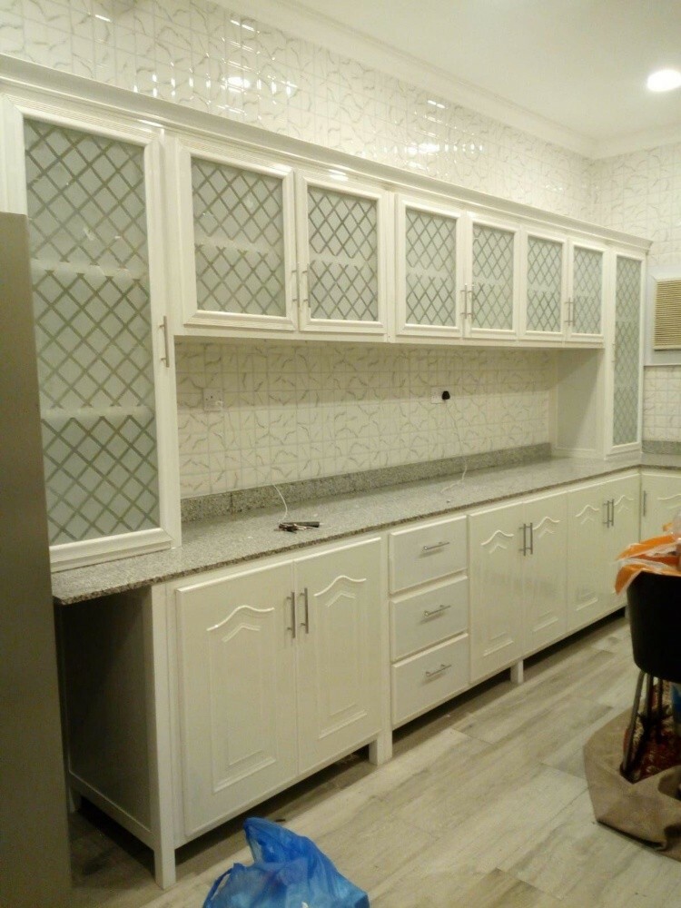 aluminium door kitchen cabinet - 7
