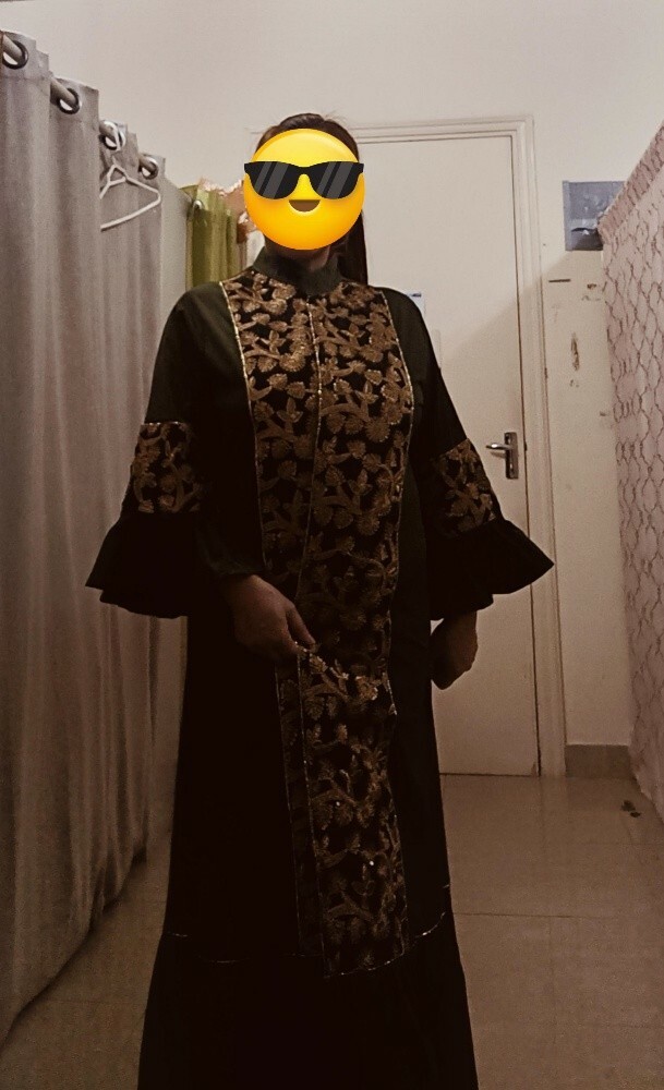 Pre - loved Green Abaya - 1