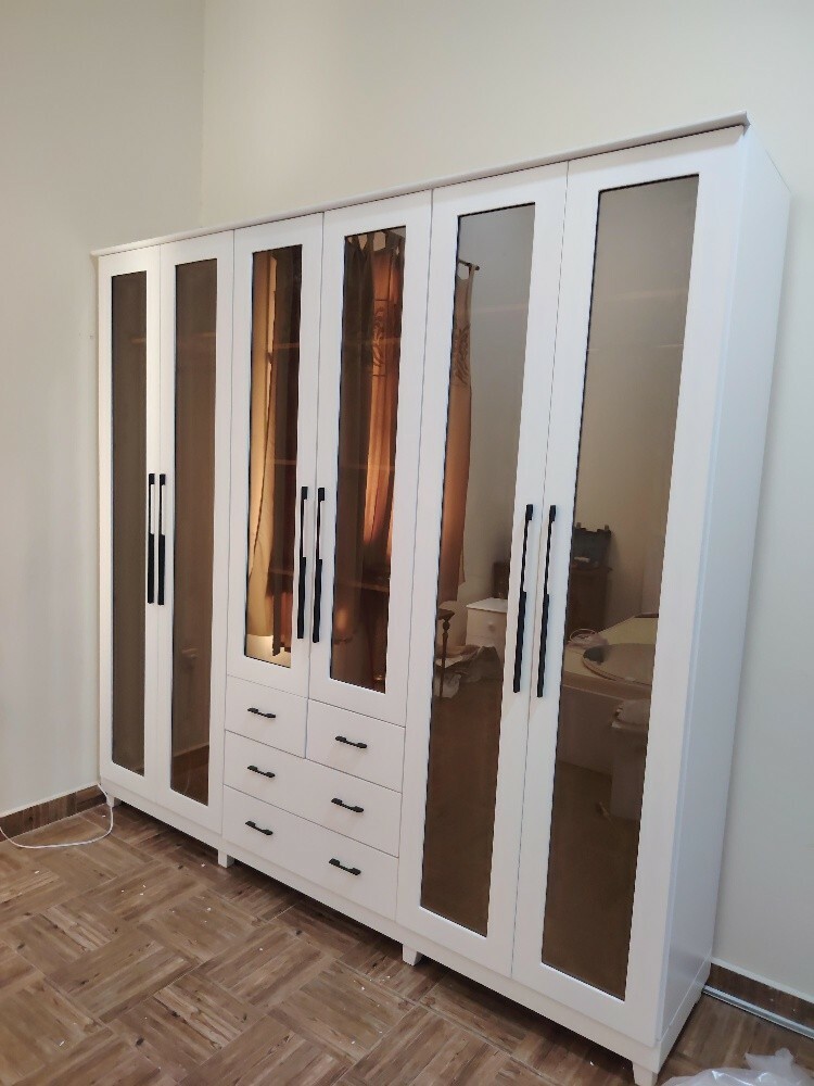 بيع وتصنيع خزانة ذات 6 أبواب وخزا - 7