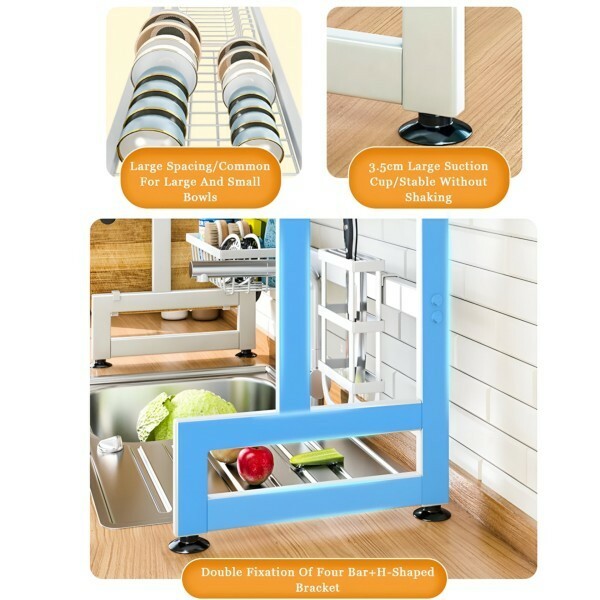 Kitchen Sink Rack With Door - 3