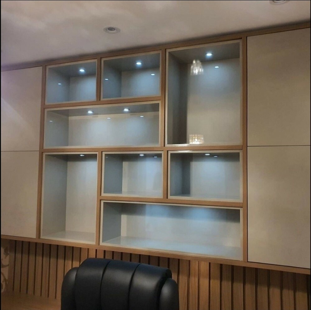 Ofice Decoration Wooden Cabinet - 7