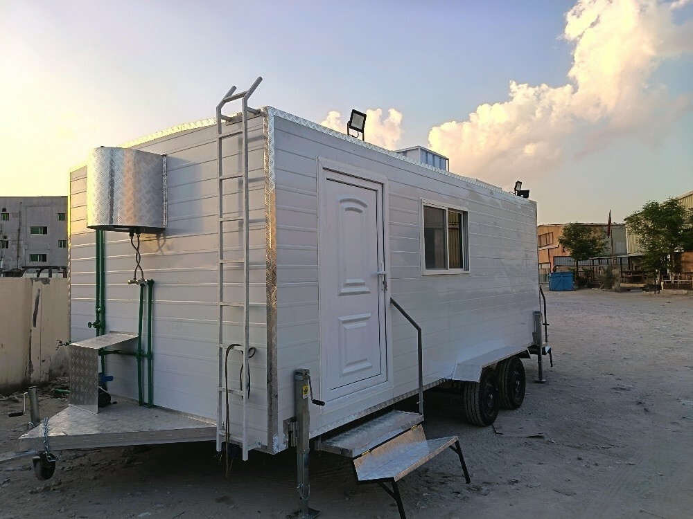 Caravan kitchen & toilet - 2
