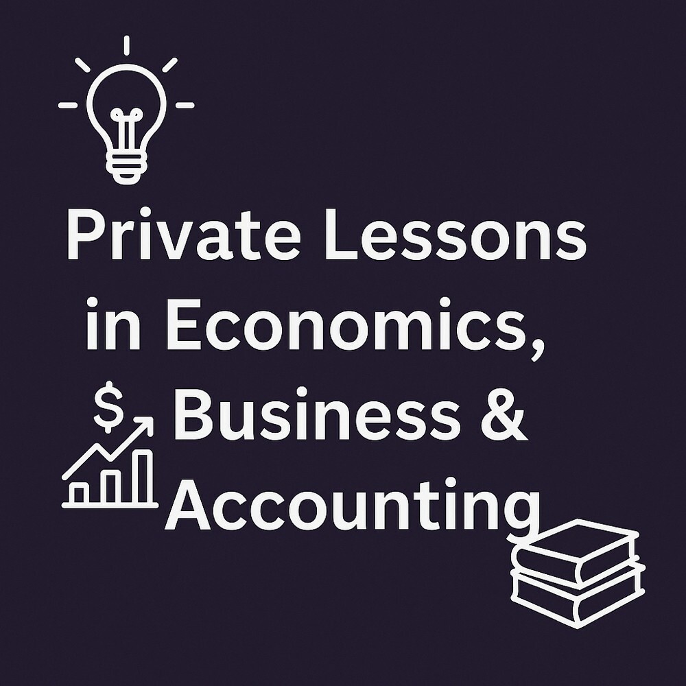 Private Lessons in Economics, acc - 1