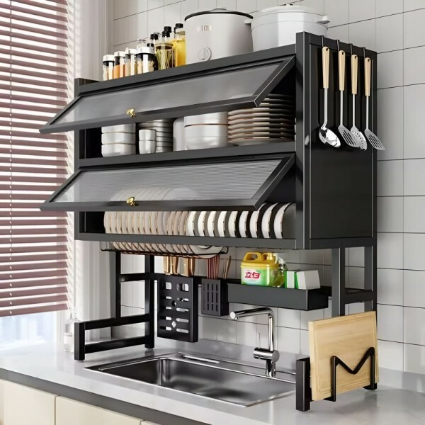 Double Layer Drain Rack - 3