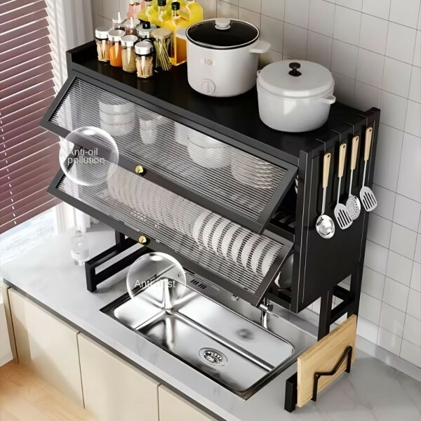 Double Layer Drain Rack - 5
