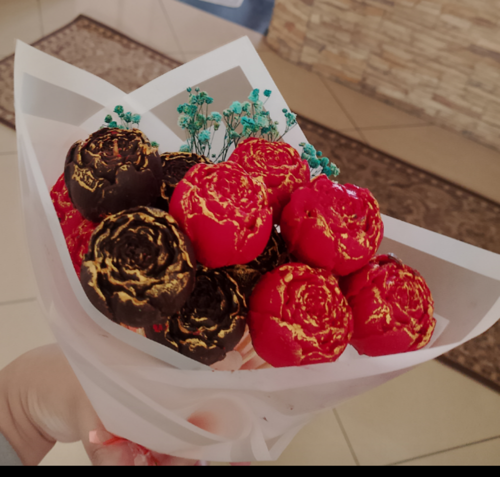 زهور بالشوكولاطة - 3