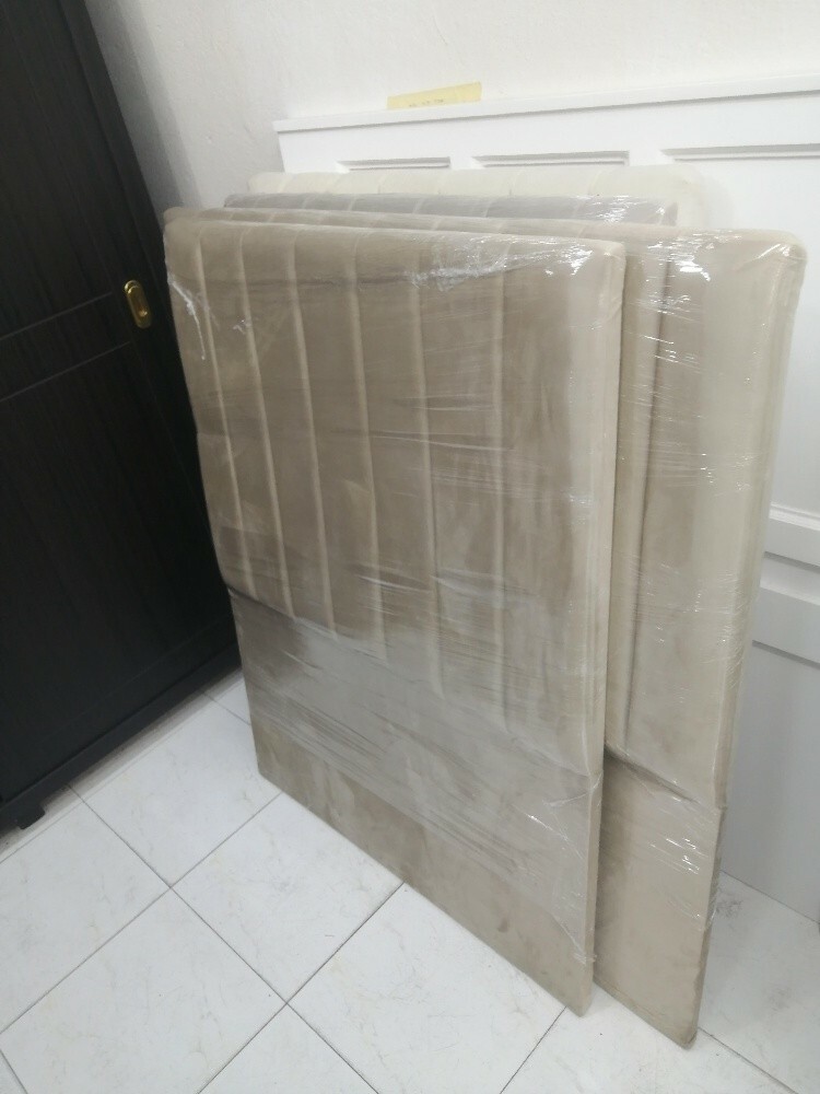 سرير خشبي مفرد جديد. مقاس 90  190 - 2