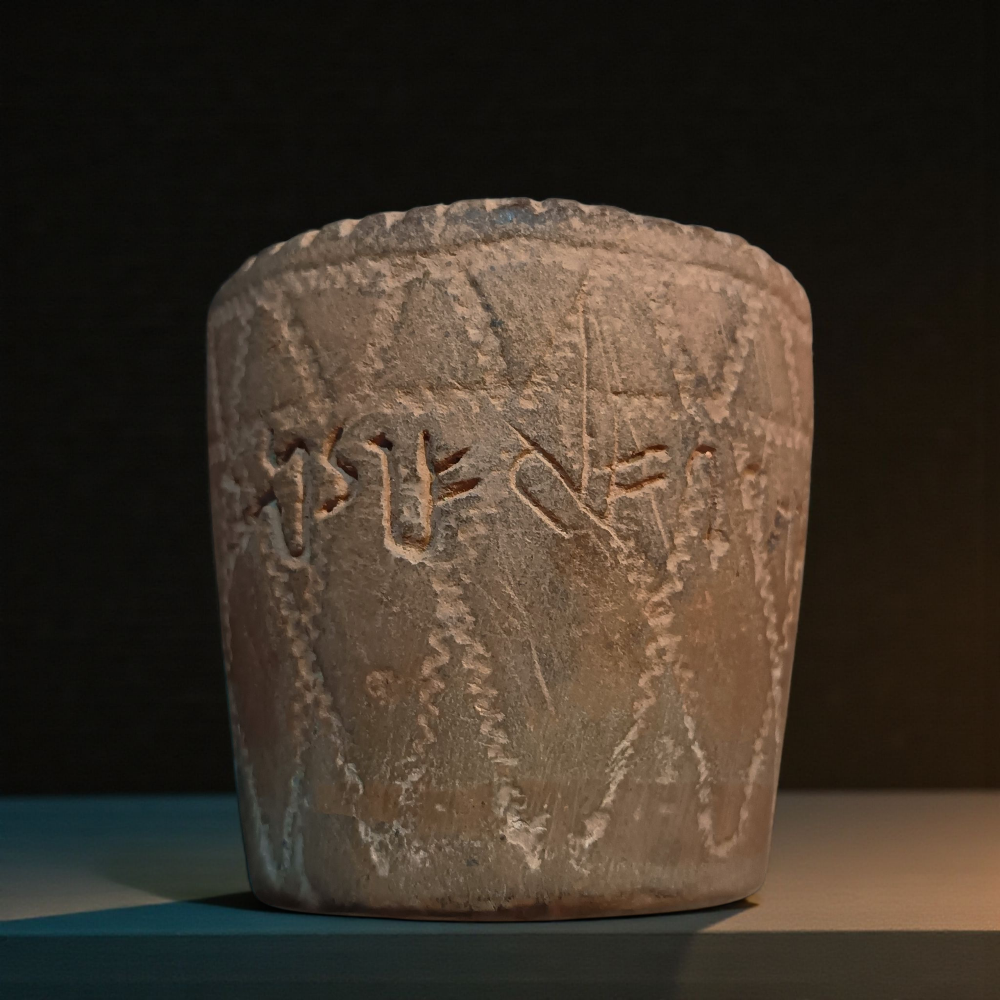 last/ An ancient, antique cup - 5