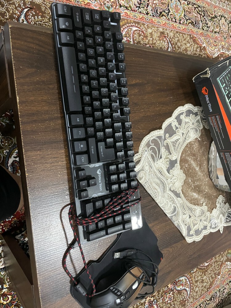 mouse +keyboard+mousepad meetoin - 2