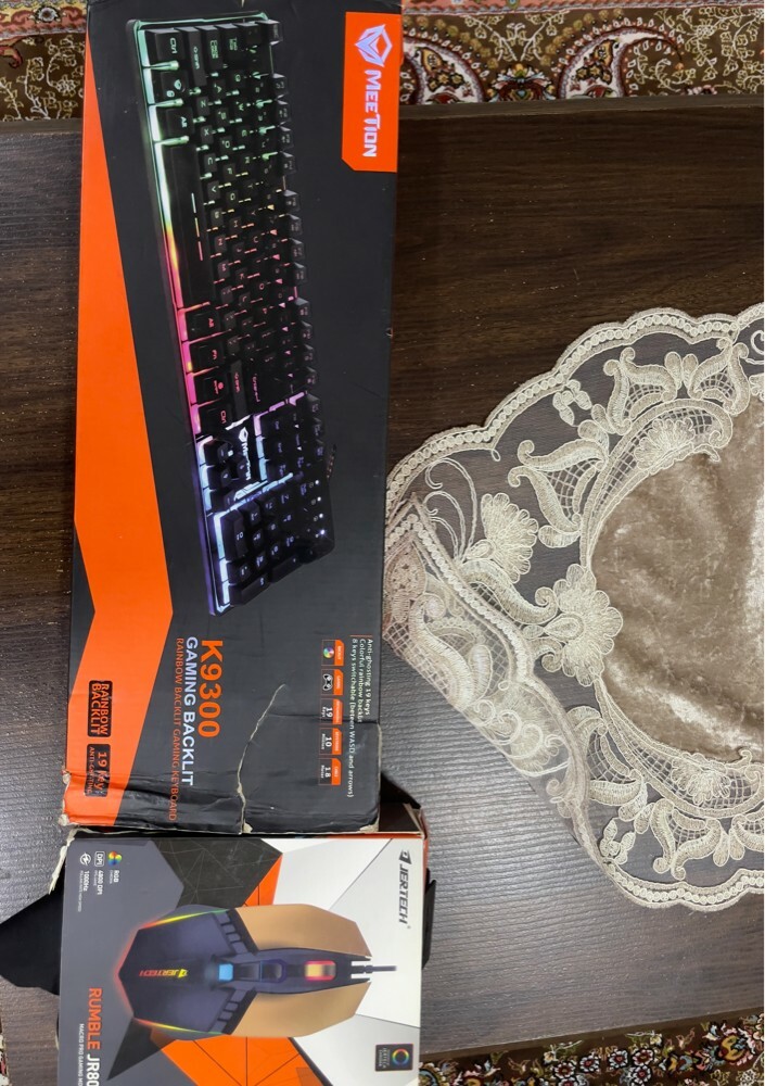mouse +keyboard+mousepad meetoin - 1