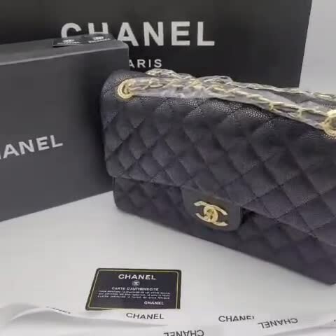 شنطة فاخرة ماركة شانيل مع لتغليف - 1
