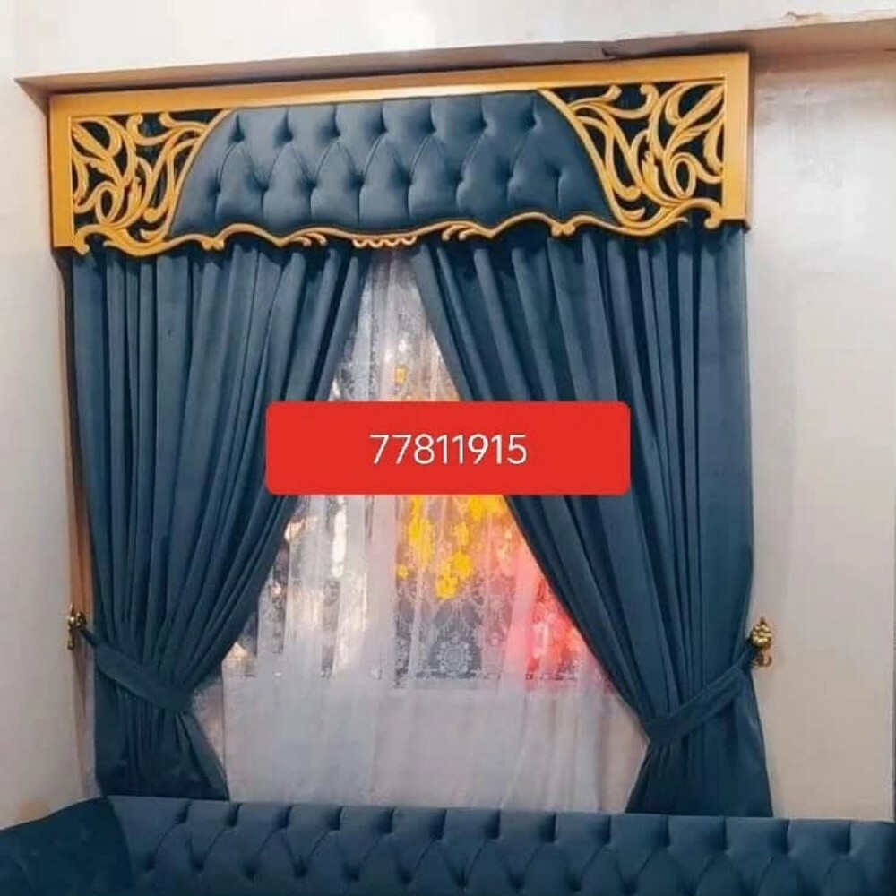 تفصيل وتنجيد كنب وستائر - 22