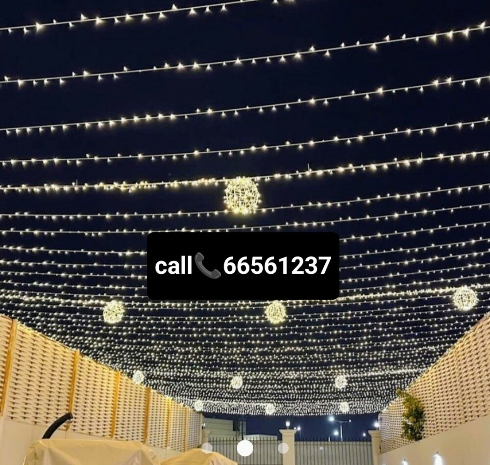 wedding  event lights qatar - 8