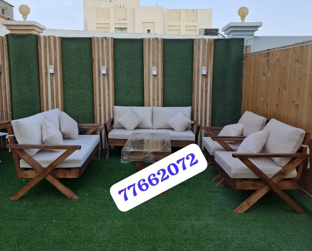 كراسي وطاولات خارجيه - 4