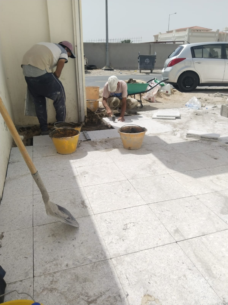 توريد وتركيب بلاط الحوش - 12