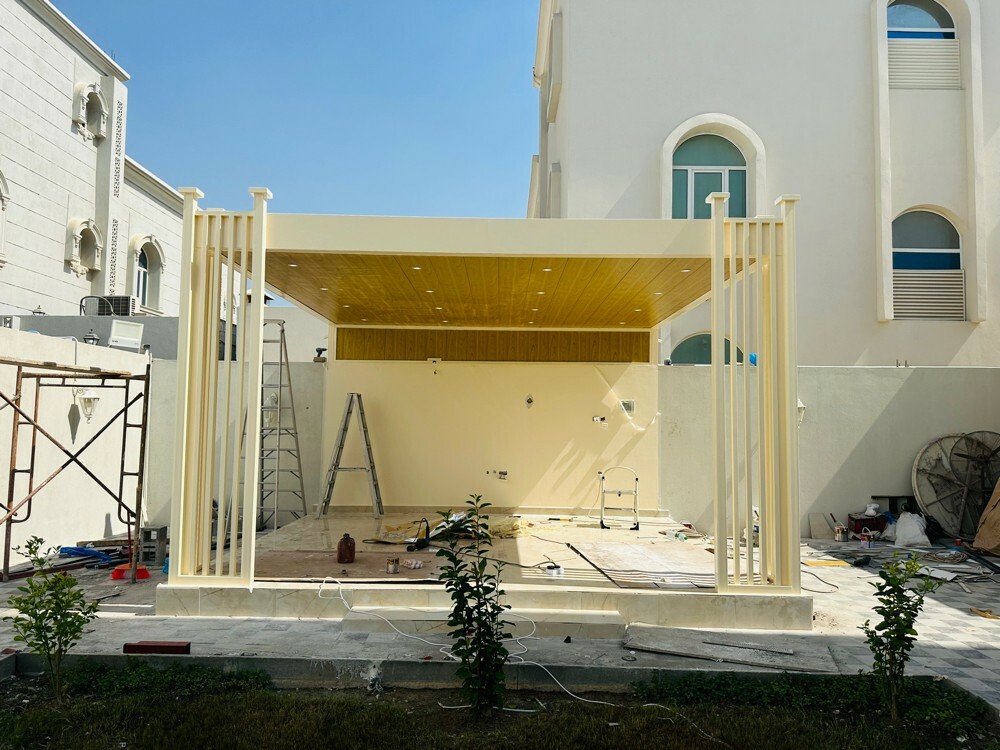 جلسة خارجية مودرن زجاج - 20