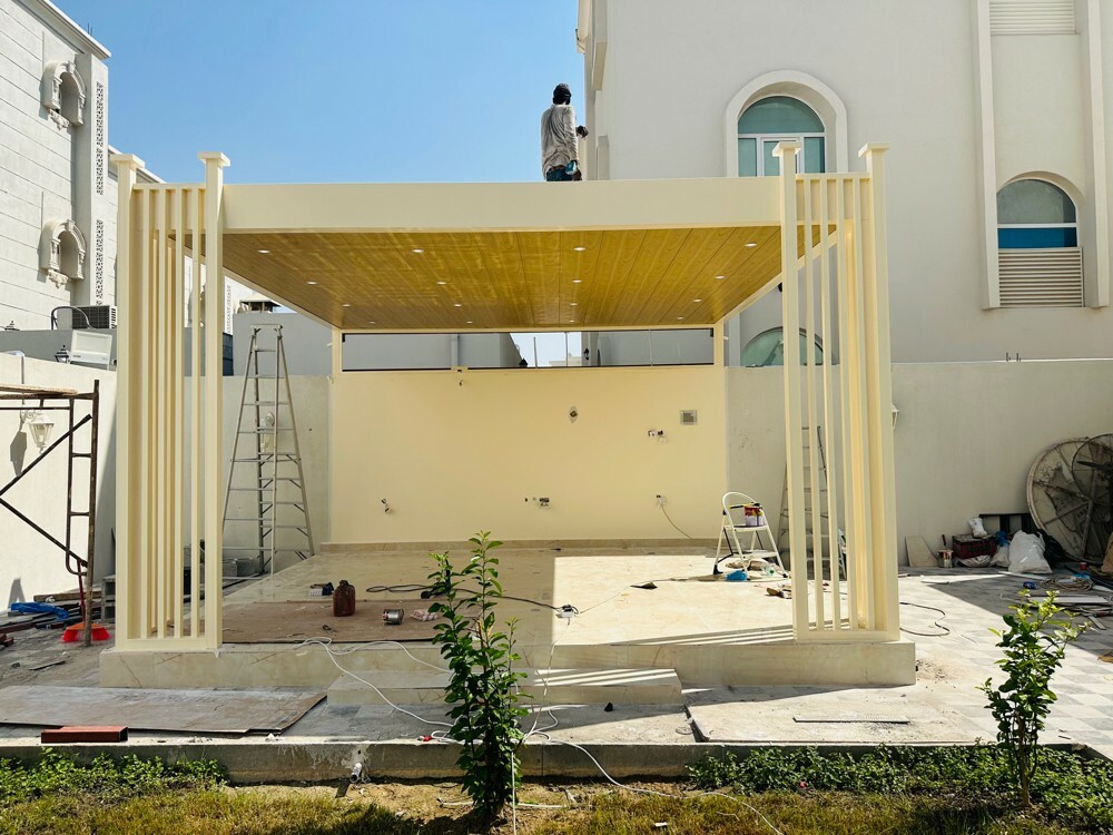 جلسة خارجية مودرن زجاج - 19