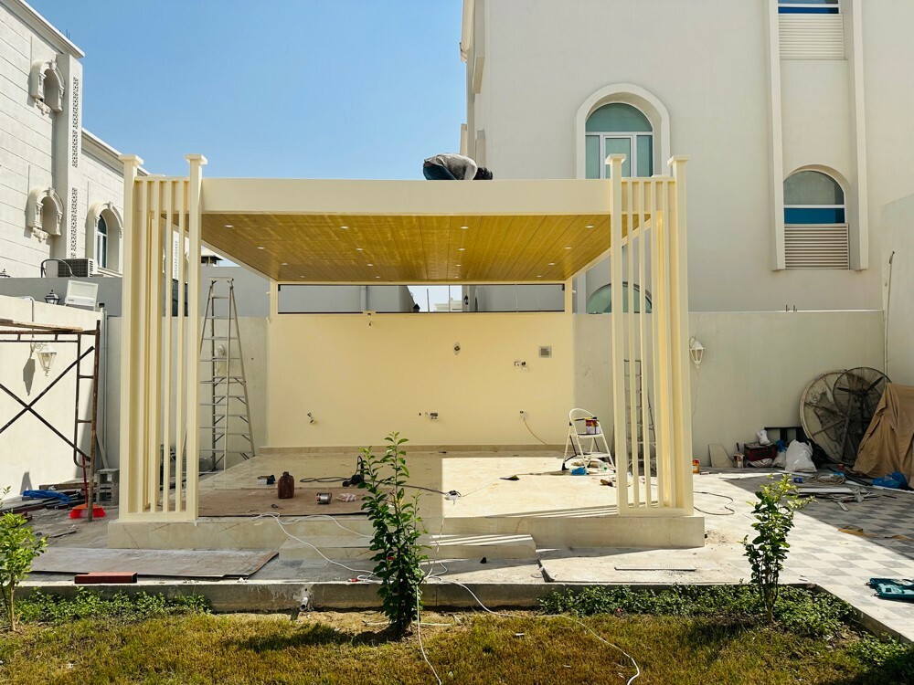 جلسة خارجية مودرن زجاج - 18