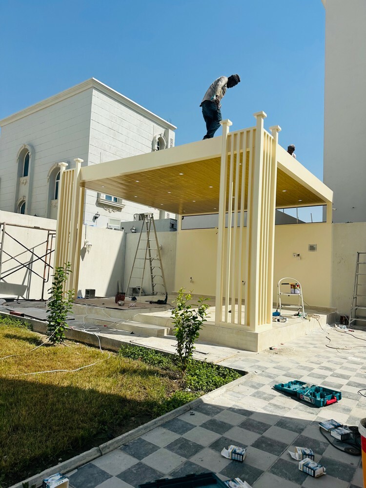 جلسة خارجية مودرن زجاج - 17
