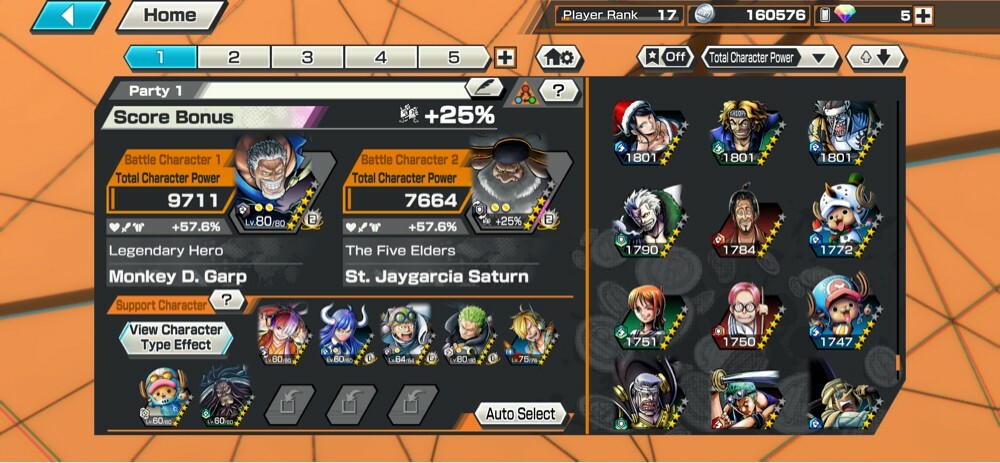 garp and satran bounty rush - 1