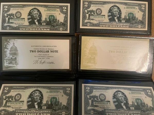 2$ USA 2003 Federal 4 serial - 4