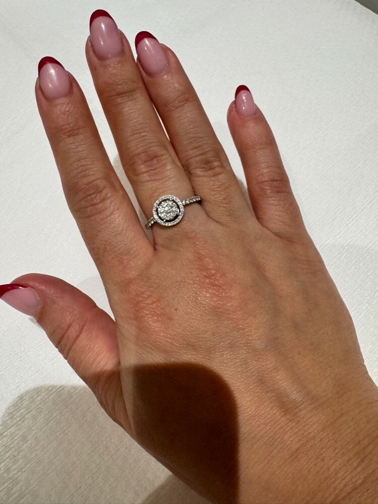 18 karat white gold for sale - 2