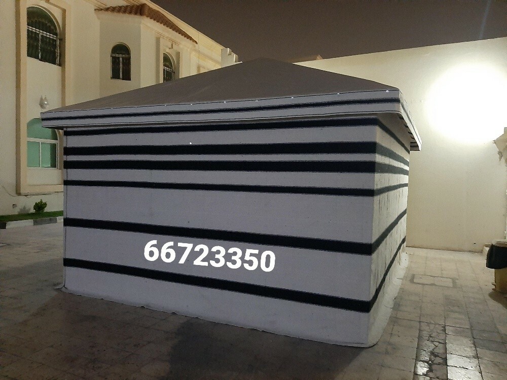 خيمة بيت شعر حديدية عادية - 3