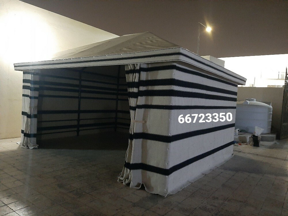 خيمة بيت شعر حديدية عادية - 4
