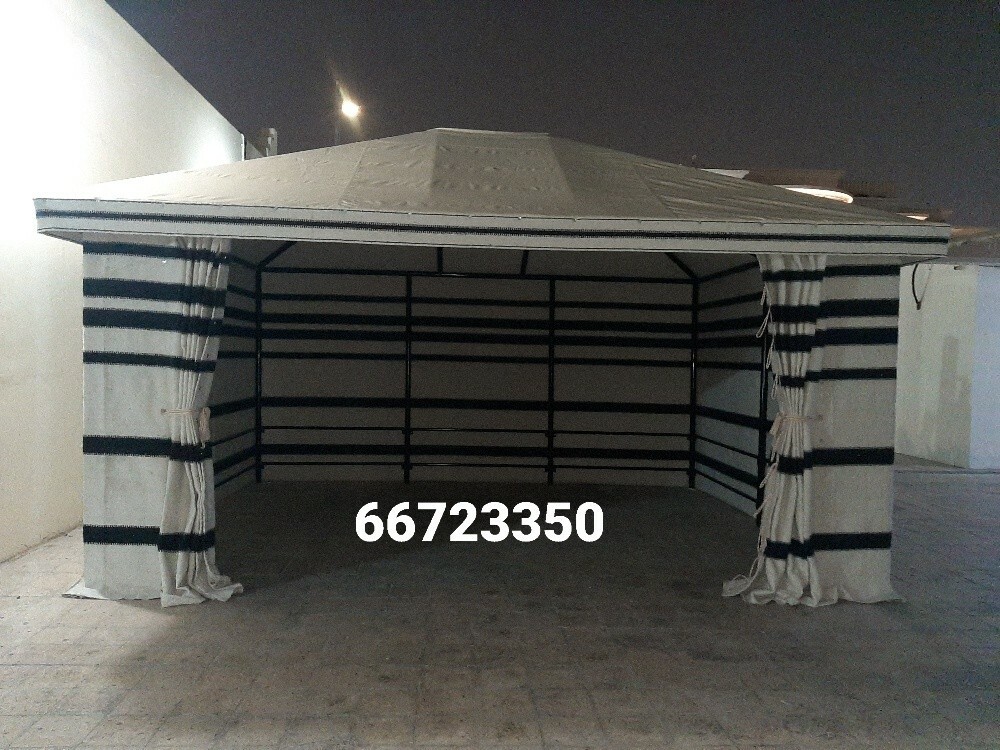 خيمة بيت شعر حديدية عادية - 2