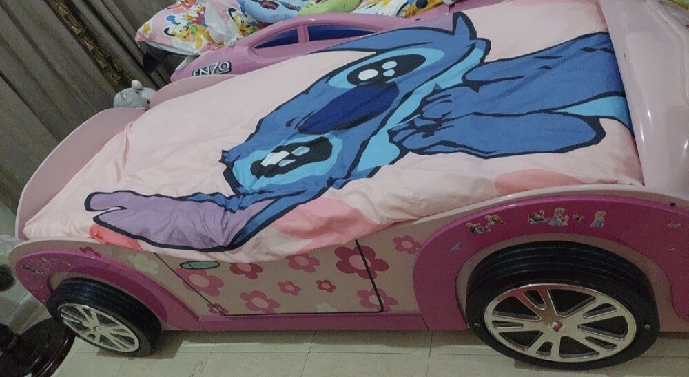 for sale 2 single car bed for girl - 6