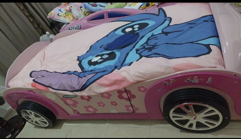 for sale 2 single car bed for girl - 5