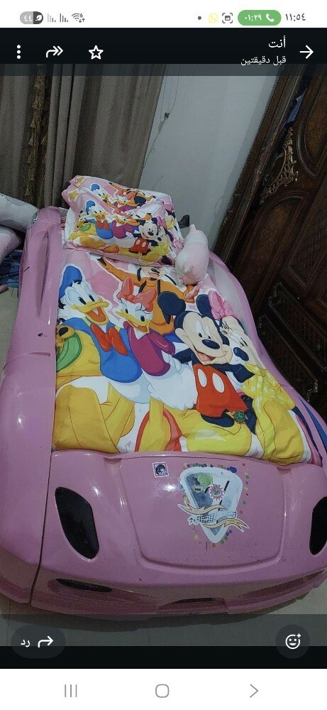 for sale 2 single car bed for girl - 1