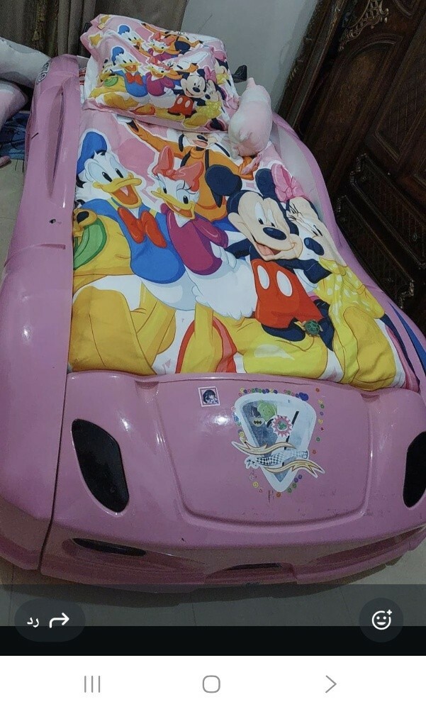 for sale 2 single car bed for girl - 7