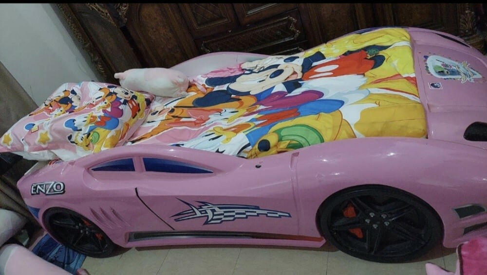for sale 2 single car bed for girl - 4