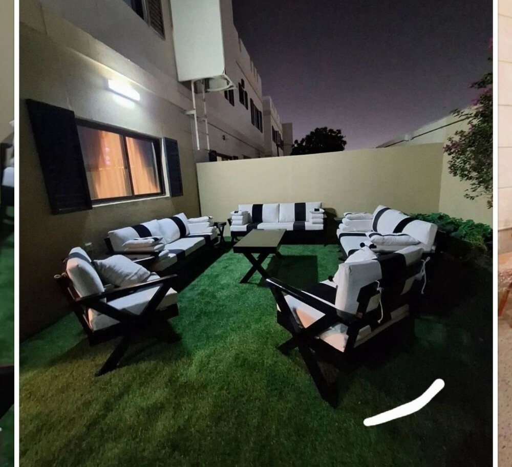كراسي خشب  خارجية توصيل فوري - 9