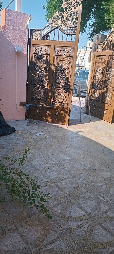 صبغ بوابات الحديد - 5