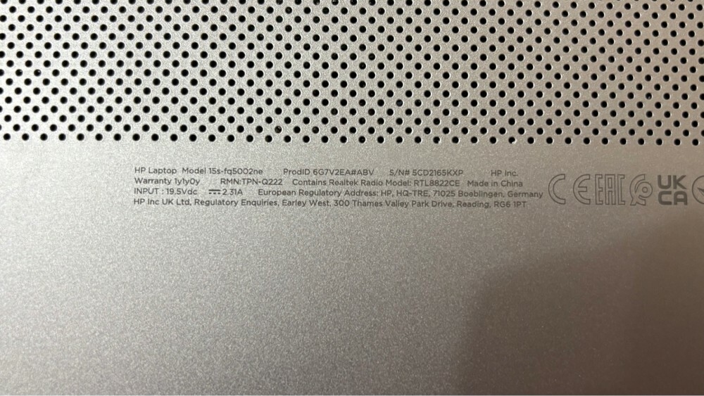 hp laptop  - 5