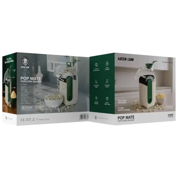 Green Lion Pop Mate Popcorn Maker - 4