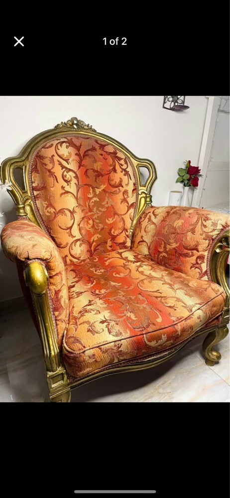 Original Turkish wooden sofa - 1