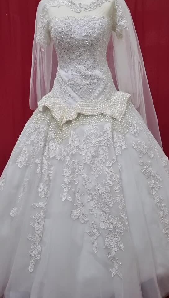 Brand new wedding dress for rent - 6