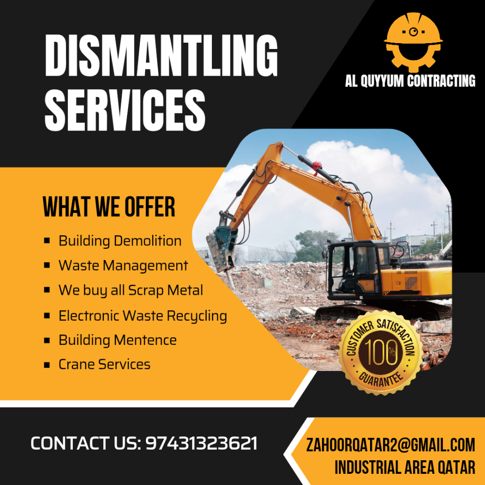 DISMANTLING & DEMOLITION SERVICES - 1