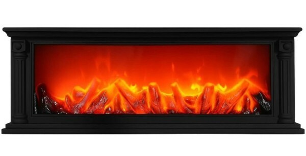 Flame Effect Fireplace Display - 1